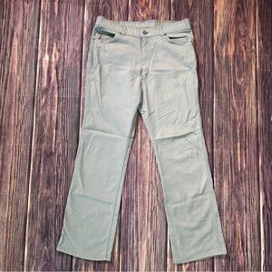 Men’s Vintage 70s‎ 80s Levi’s 530 Skosh Bootcut Flare Silver Tab Gray Pants